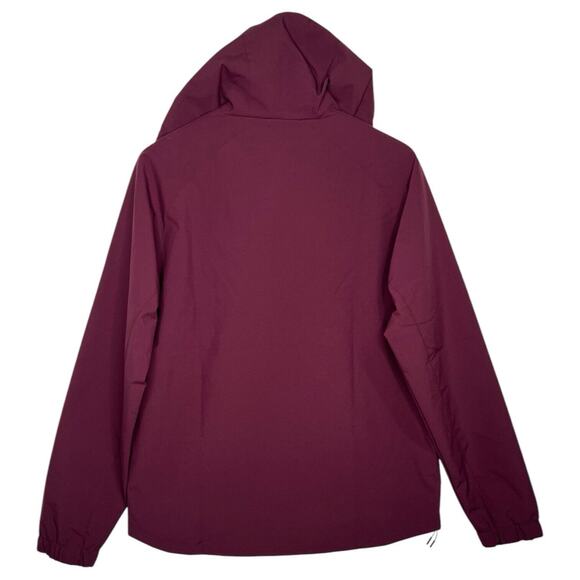 Psycho Tuna Jacket Mens Small Purple Wine Windbreaker Jacket Pull Over Hoodie - Picture 2 of 14